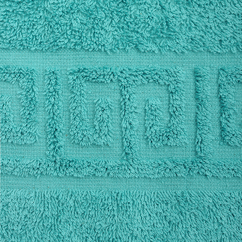 Полотенце махровое гладкокрашеное 40х67, 100 % хлопок, пл. 400 гр./кв.м. "Морская волна"