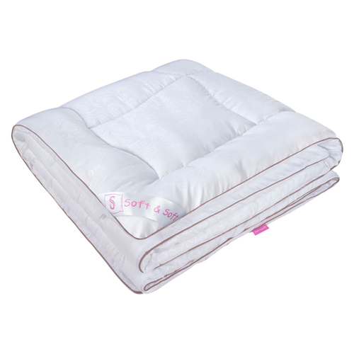 Одеяло БАМБУК 300 гр. "Soft&Soft", в микрофибре с тиснением, 100% полиэстер