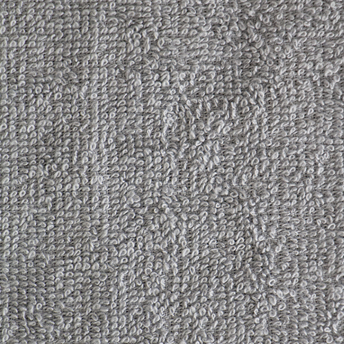 Полотенце махровое гладкокрашеное, 100 % хлопок, пл. 380 гр./кв.м. "Серый"