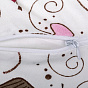 Подушка "Бумеранг" для беременных "MamaRelax" 35х155 (синтепух, чехол вн.100% хл.+ навол.100% хл.) "Пирожные"