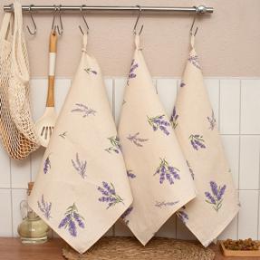 Набор полотенец 40х70 (3 шт.), саржа, "Прованский шик"