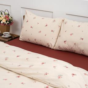 КПБ Simple life, поплин, 100% хлопок, пл. 115 гр./кв.м., "Розалия"