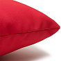Подушка декоративная 40х40 см, габардин, "Красный"