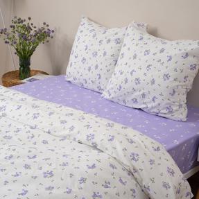 КПБ "Традиция", поплин, 100% хлопок, пл. 115 гр./кв.м., "Мильфлер сирень ВБ"