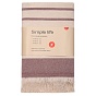 Полотенце махровое пештемаль с бахромой Simple life 70х140 см Натуральный Бордо																