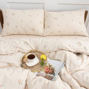 КПБ "Чистый хлопок", наволочки 50х70, поплин, 100% хлопок, "Флорал ВБ"