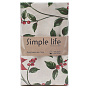 Дорожка "Simple life" 40х145, саржа, 100% хлопок, "Пуансеттия ВБ"