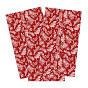 Набор полотенец "NewYear" 35х60 (3 шт.), рогожка, 100% хлопок, "Новогодняя сказка красный"