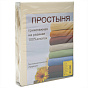 Трикотажная простыня на резинке детская, 100% хлопок, пл. 125 гр./кв. м.,