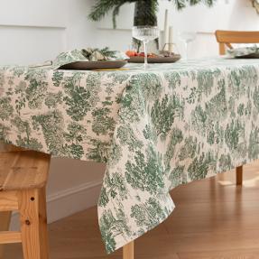 Скатерть, саржа, 100% хлопок, "Туаль де Жуи ВБ"