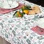 Скатерть Simple Life, рогожка, 100 % хлопок, "Ягодки"