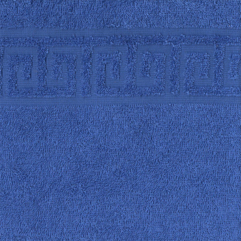 Полотенце махровое гладкокрашеное, 100 % хлопок, пл. 400 гр./кв.м. "Василёк (Palase blue)"