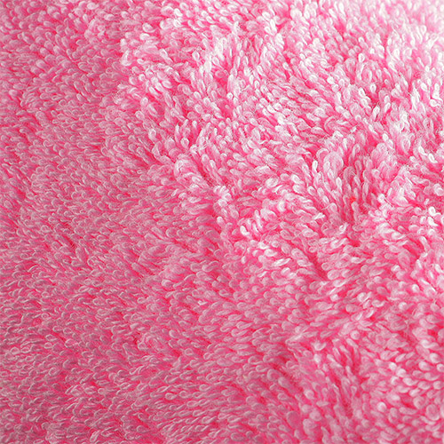 Полотенце махровое гладкокрашеное, 100 % хлопок, пл. 400 гр./кв.м. "Розовый (Pink ledy)"