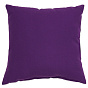 Подушка декоративная 40х40 см, габардин, "Фиолетовый"