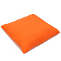 Подушка декоративная 40х40 см, габардин, "Оранжевый"